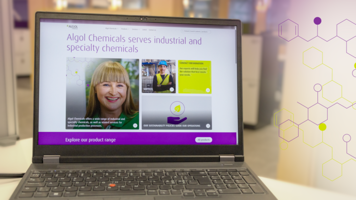 Algol Chemicalsin verkkosivut uudistettiin